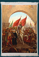 Fatih Sultan Mehmet Resimli Kilim